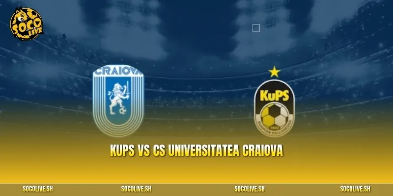 KuPS vs CS Universitatea Craiova: Phân tích chuyên sâu và soi kèo trận lượt đi Europa League